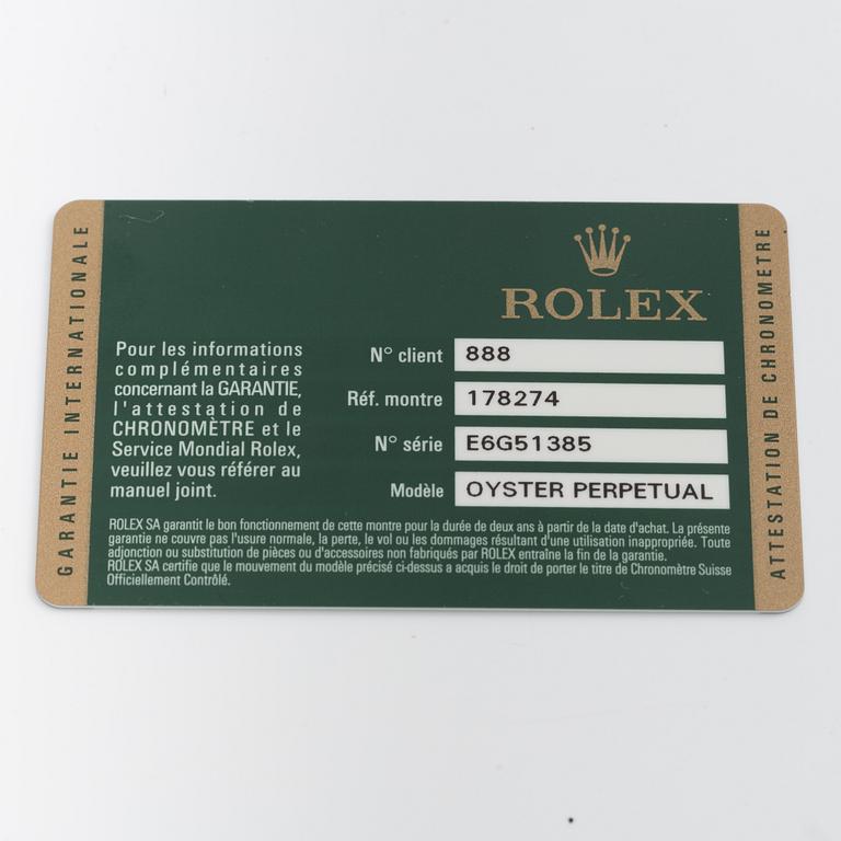 Rolex, Oyster Perpetual, Datejust 31, wristwatch, 31 mm.