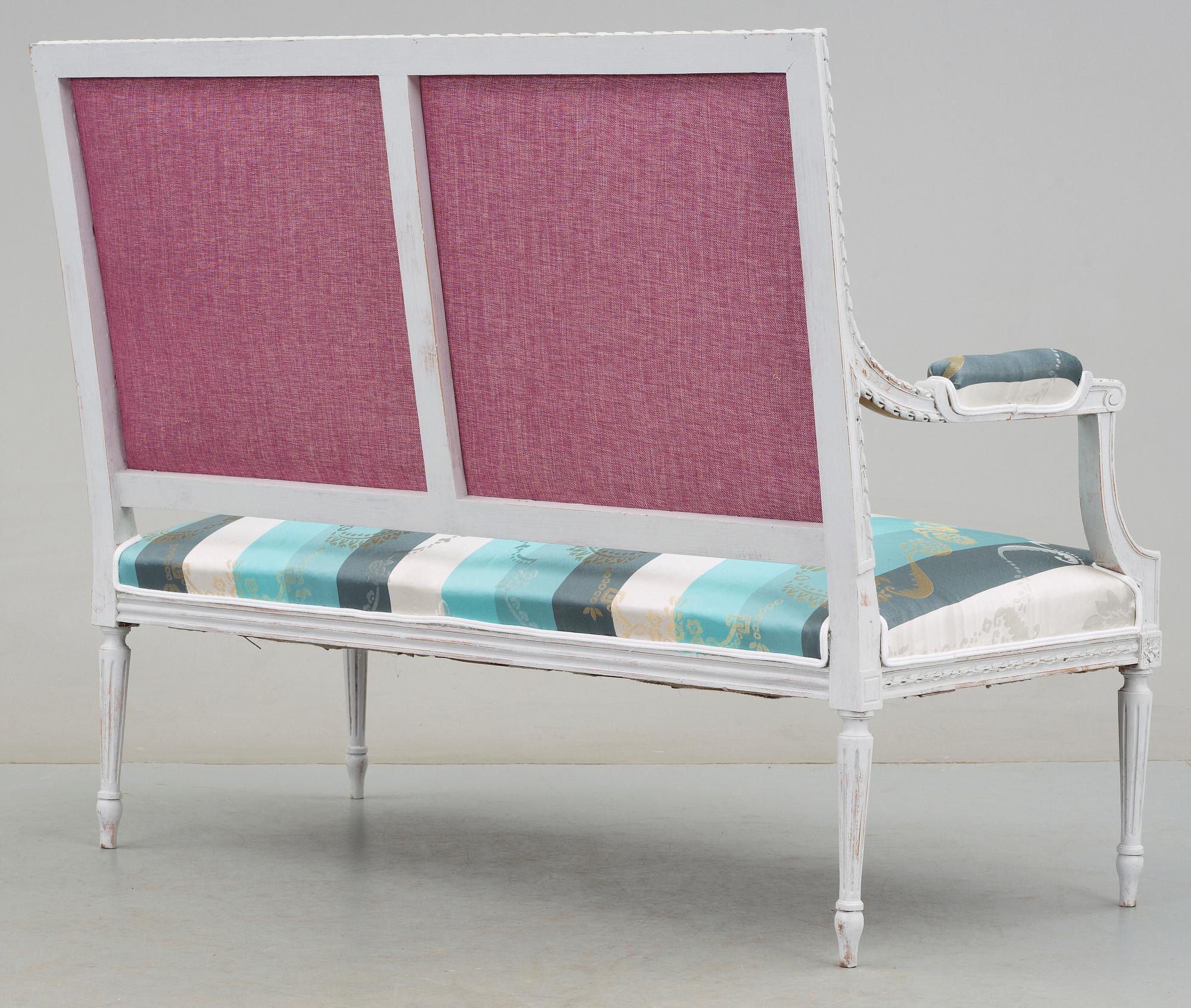 SOFFA, gustaviansk stil, 1900-tal.