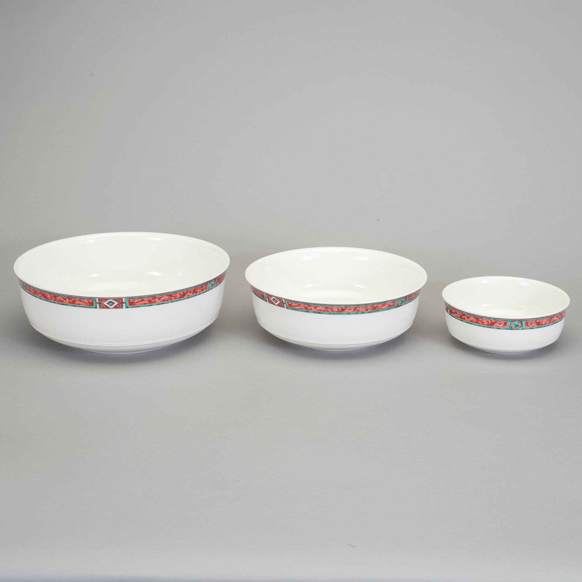 MATSERVIS, 58 delar, porslin, "Rialto", Villeroy & Boch, 1900-talets andra hälft.