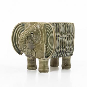 Lisa Larson, a 'Elephant' figurien, from the 'Africa' series, Gustavsberg.