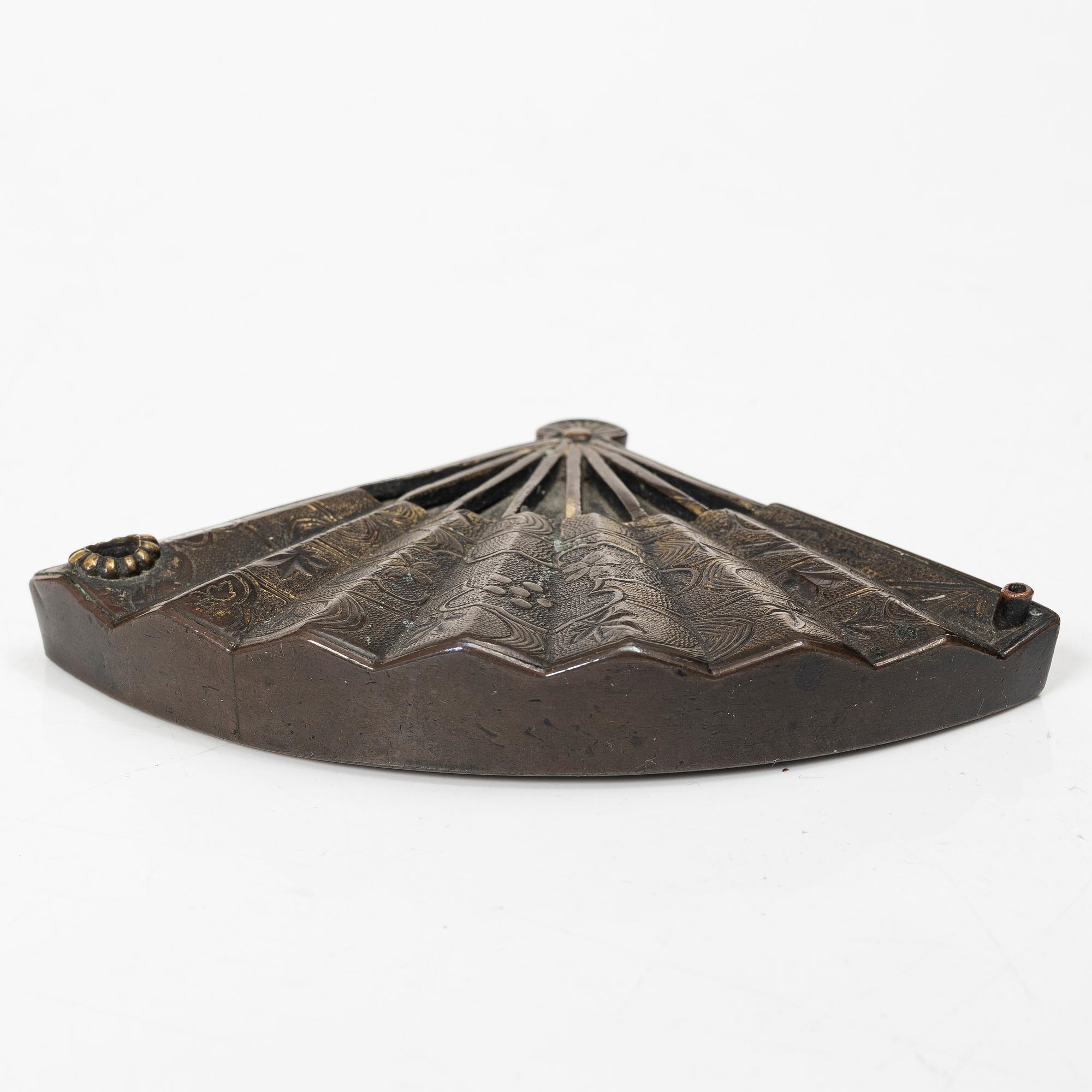 A bronze water sprinkler, Japan, Meiji (1868-1912).