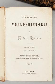 ILLUSTERAD VÄRLDSHISTORIA, 7 vol, Held & Corvin, Stockholm 1848-53.