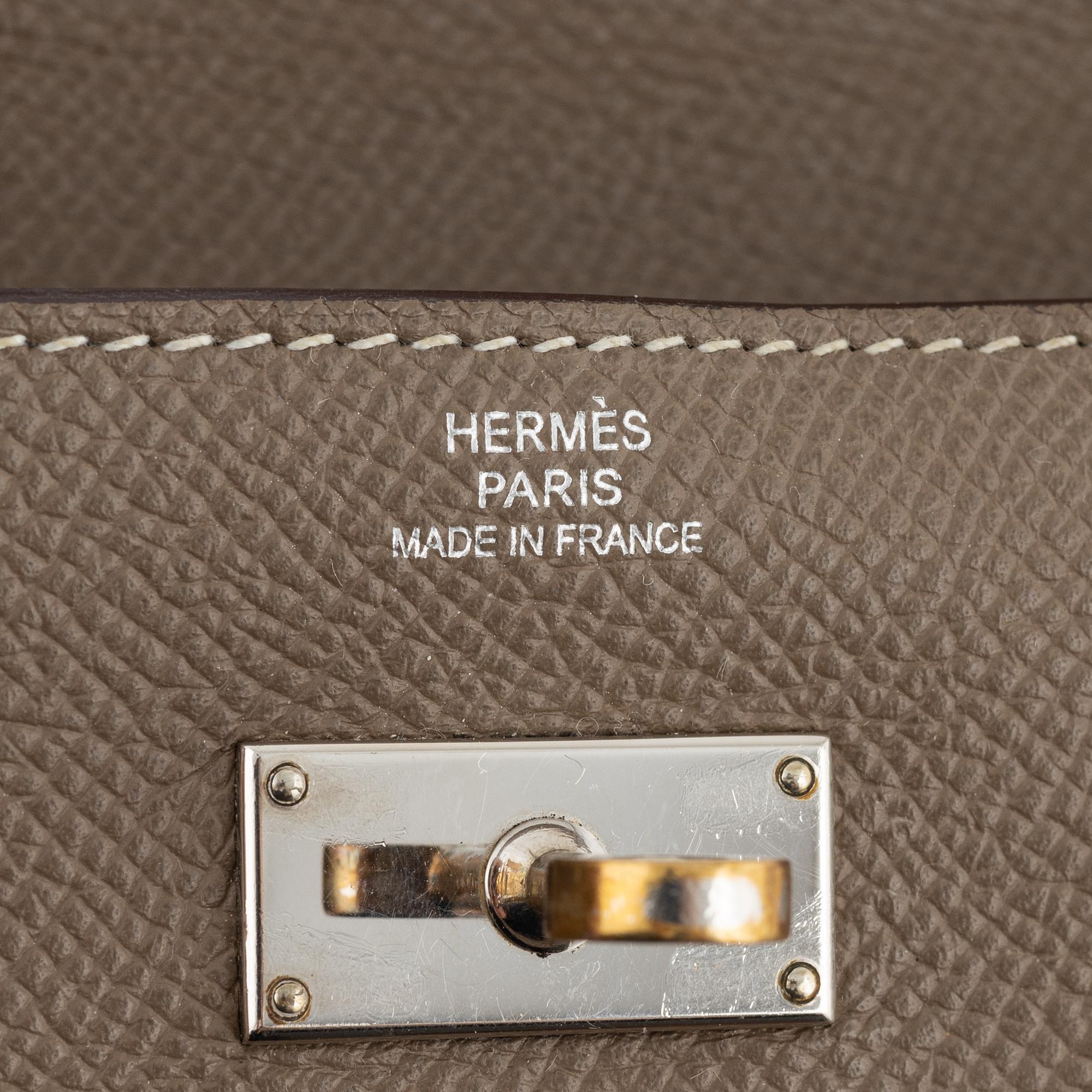 Hermès, an Epsom leather 'Kelly' wallet, 2011.