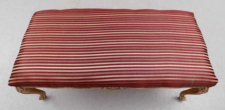 BÄNK, rokokostil, 1900-talets andra hälft.