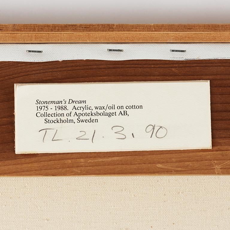 Anders Knutsson, olja på duk, signerad och daterad 1975-1988.