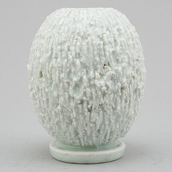 A second half of the 20th century stoneware vas by Gunnar Nylund, Rörstrand.