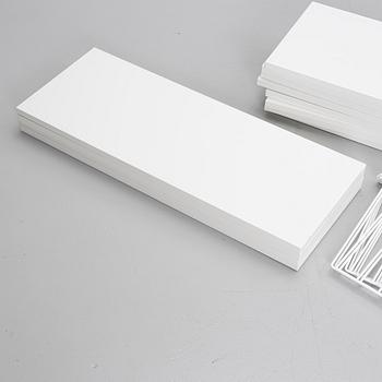 Nils Strinning, shelving system, "String/BFB Shelf", String Design AB, 2000s.