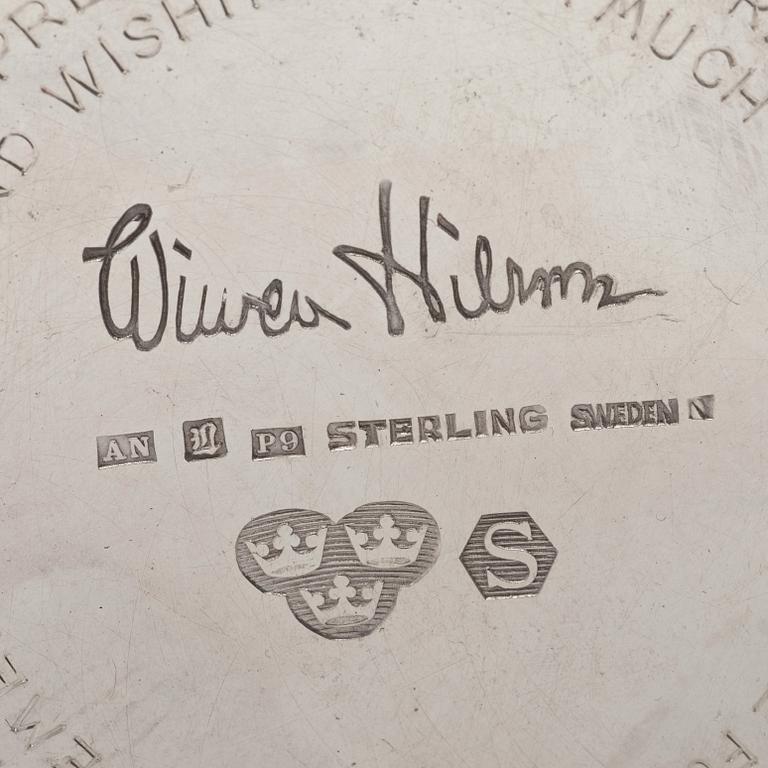 Wiwen Nilsson, vas, Lund 1965, sterling silver.