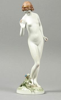 FIGURIN, porslin, "Grodprinsen", M H Fritz, Rosenthal.