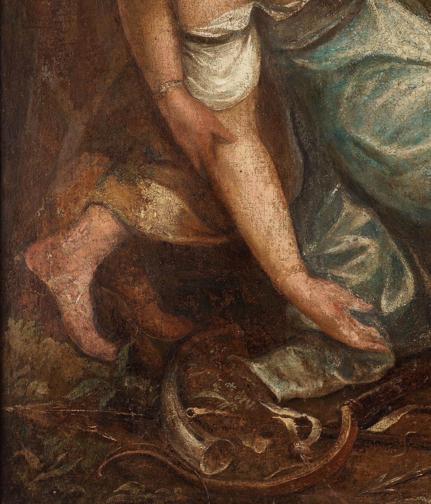 Jacopo Robusti Tintoretto, hans ateljé, Adonis död. (Venere sviene di fronte ad Adone morto).