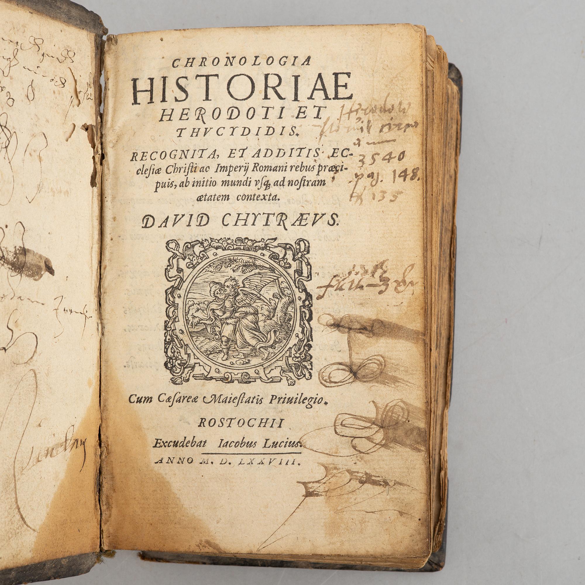 Herodotus & Thucydides 1578.