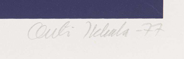 Portfolio with eleven serigraphs, signed and numbered 67/110, 1977.