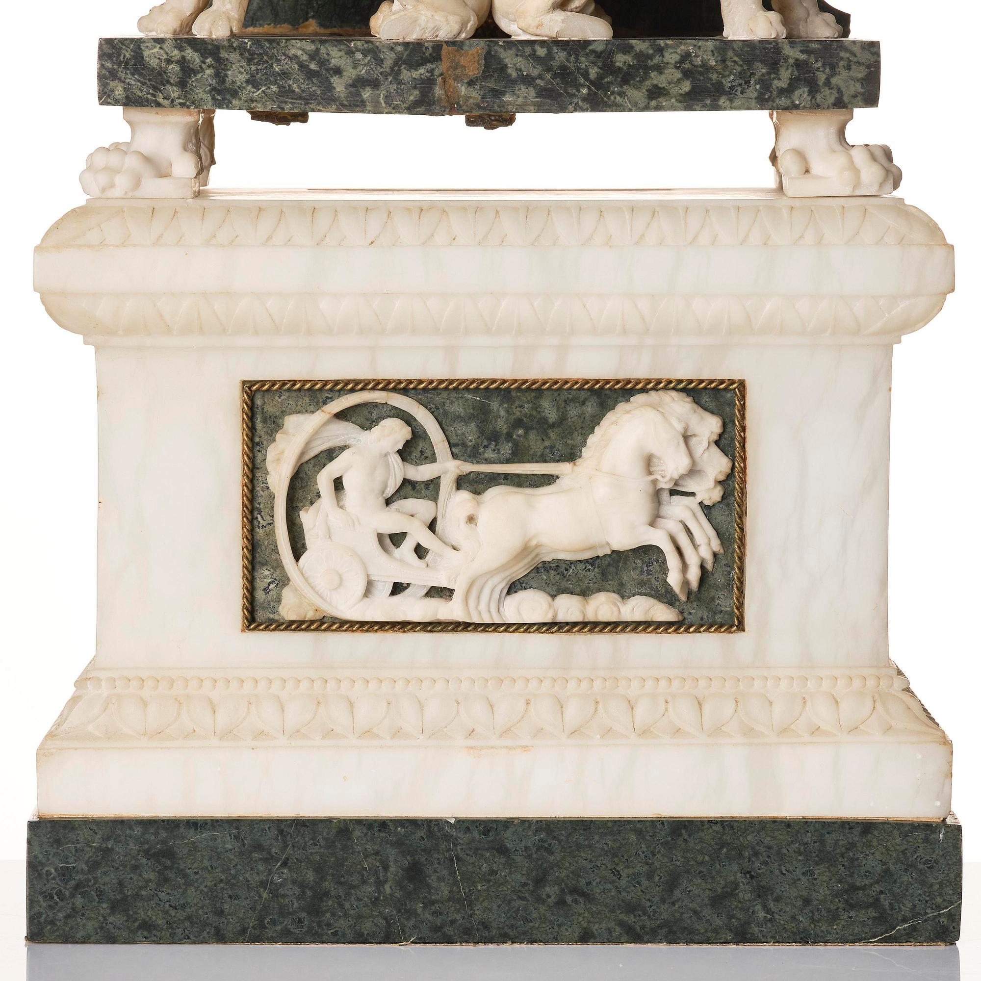 Bordsur, av Robert & Courvoisier (firma verksam i Chaux-de-Fonds, Schweiz, 1781-1811), Empire.