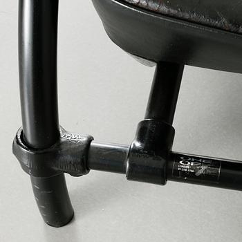 "Rover chair" by Ron Arad, One Off Ltd, London, 1980s.