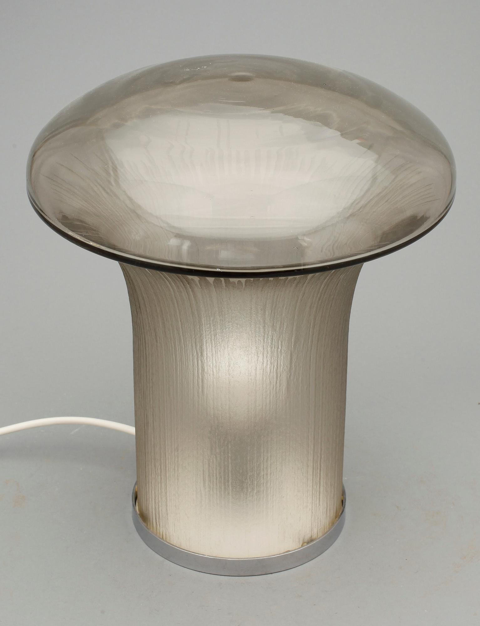 BORDSLAMPA, "Boletus", Venini, Italien, 1970-tal.