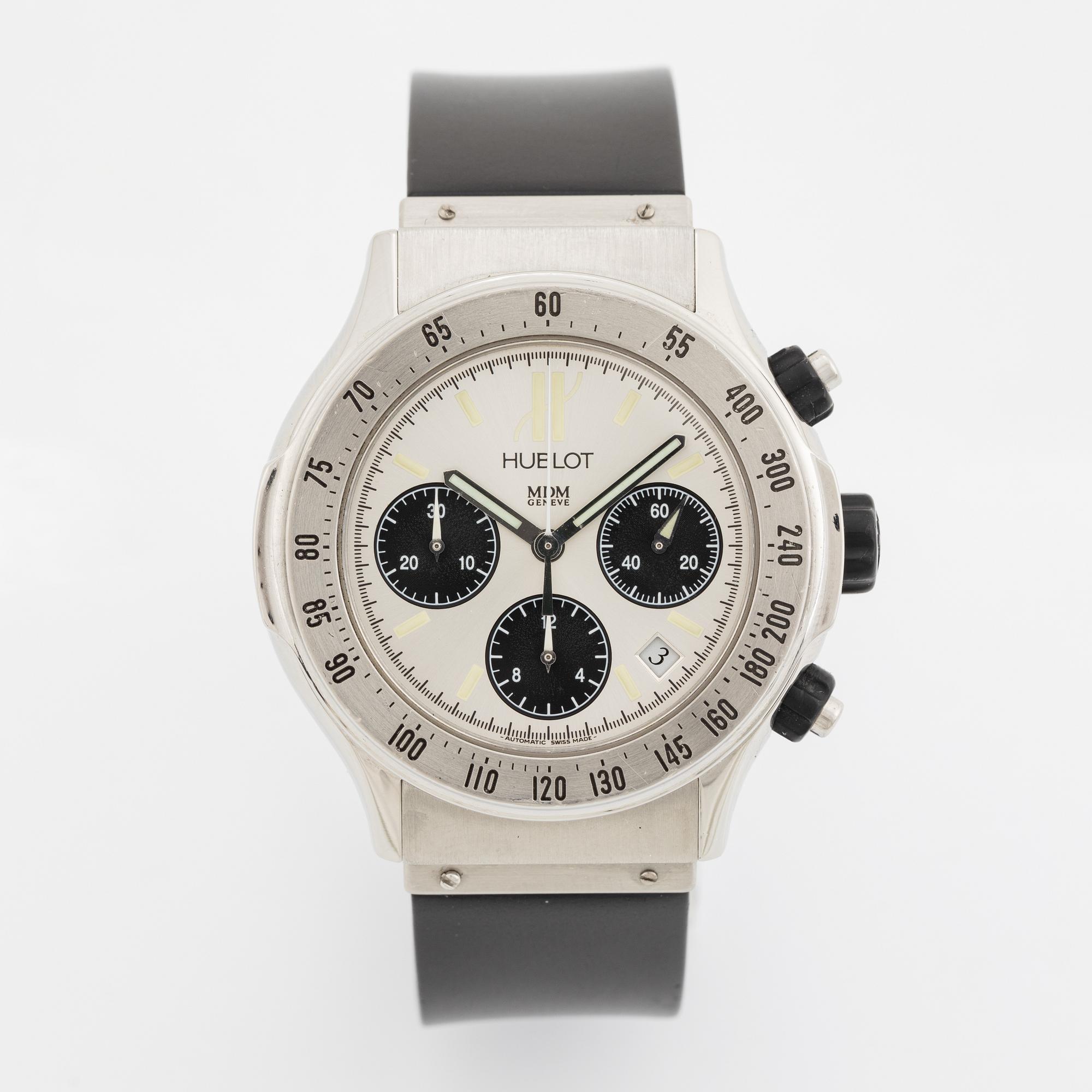 Hublot, MDM, Super B, kronograf, armbandsur, 42 mm.