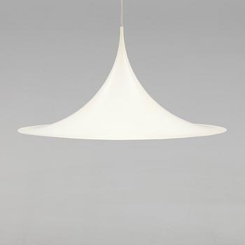 TAKLAMPA, Semipendel, Claus Bonderup, 1900-talets andra hälft. Höjd ca 35 cm.