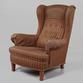 FÅTÖLJ, "Häggbom", Carl Malmsten, AB OH Sjögren, 1900-talets andra hälft.