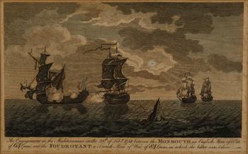 ENGRAVING, 3, England, 18th Century.