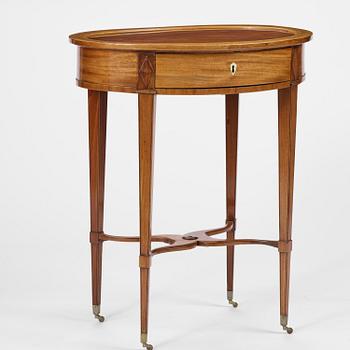 A late Gustavian table.