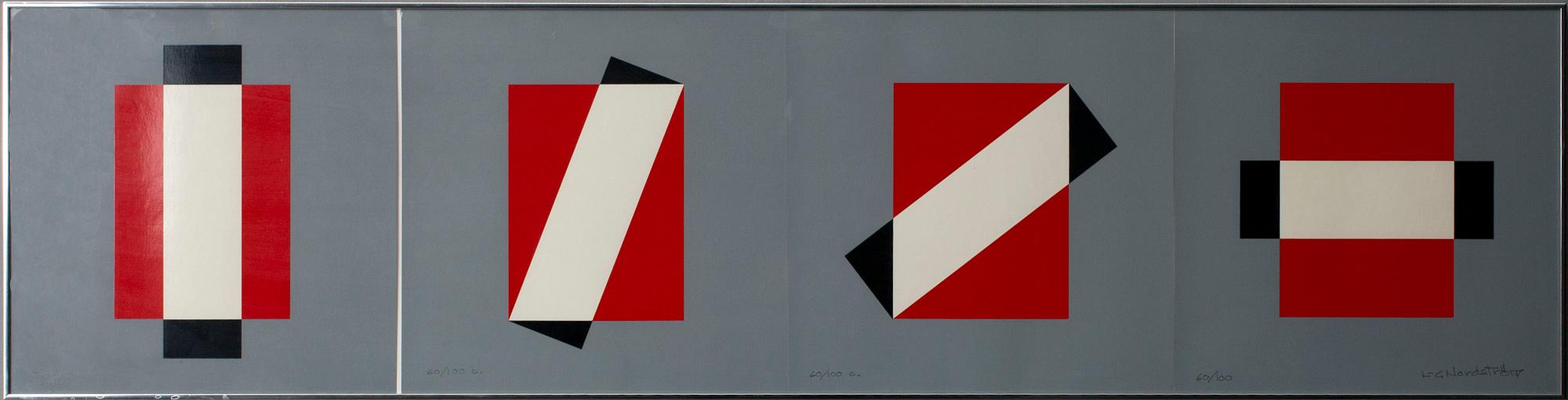 LARS GUNNAR NORDSTRÖM, Serigrafi, sign. 60/100.
