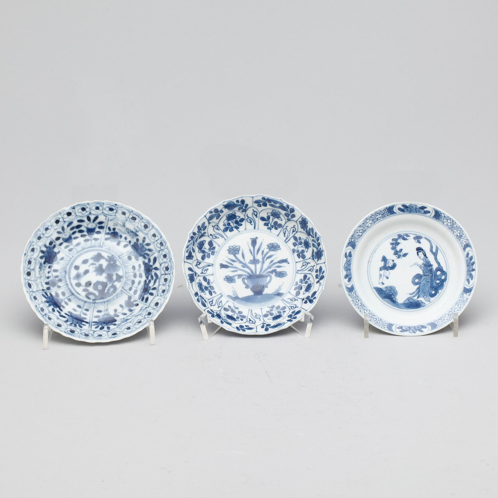 FAT, 3st, porslin, Kina, Kangxi (1662-1722).
