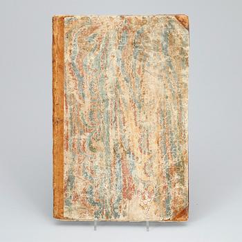 BOK MED BOTANISKA AKVARELLER, Maria Sophia Morman, dat 1739.