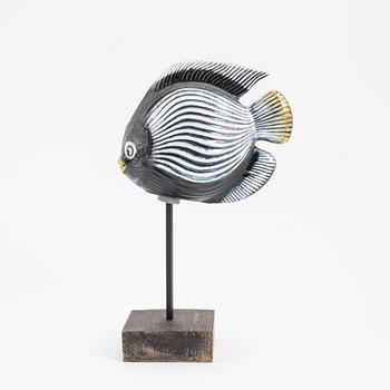 Lisa Larson, a stoneware sculpture, signed.