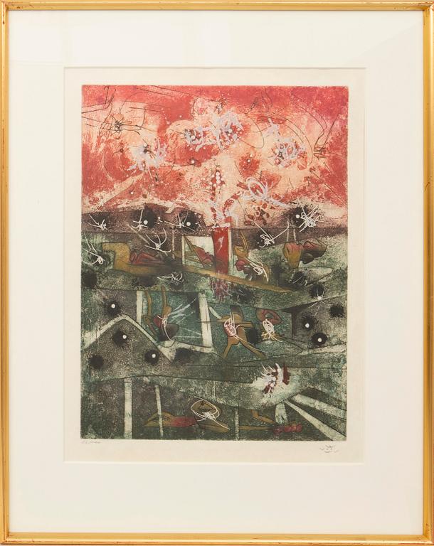 Roberto Matta, "Tranchetre" ur "Hom'mere", 1967.