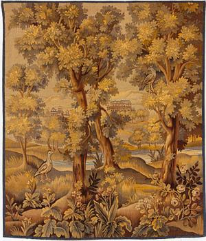 A tapestry, tapestry technique, second half of the 19th Century, c. 195 x 169 cm.