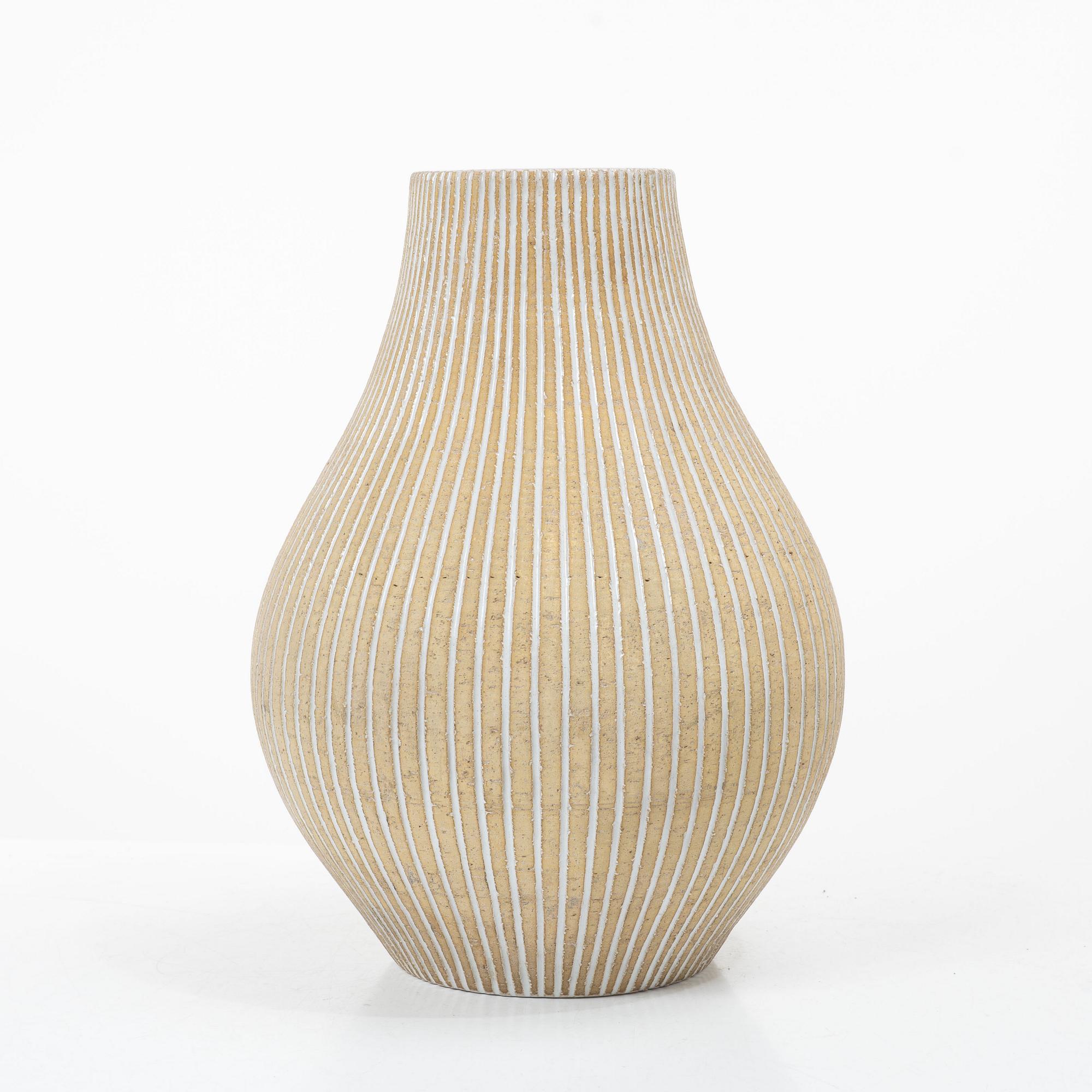 Edgar Böckman, a stoneware vase, executed in his own workshop, 1930s-40s.