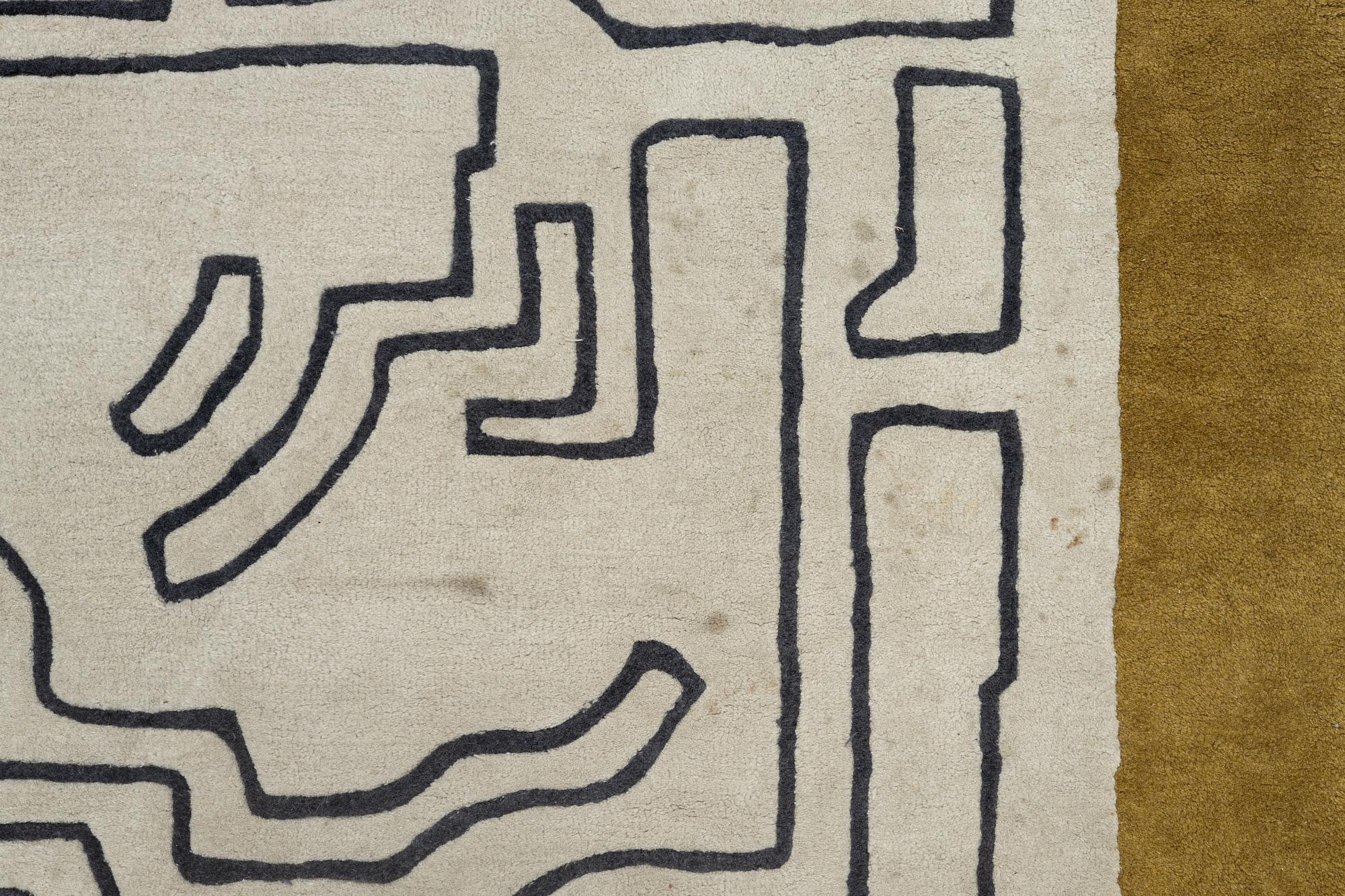 Rug, Massimo, "Fragment", India, contemporary. 350 x 250 cm.