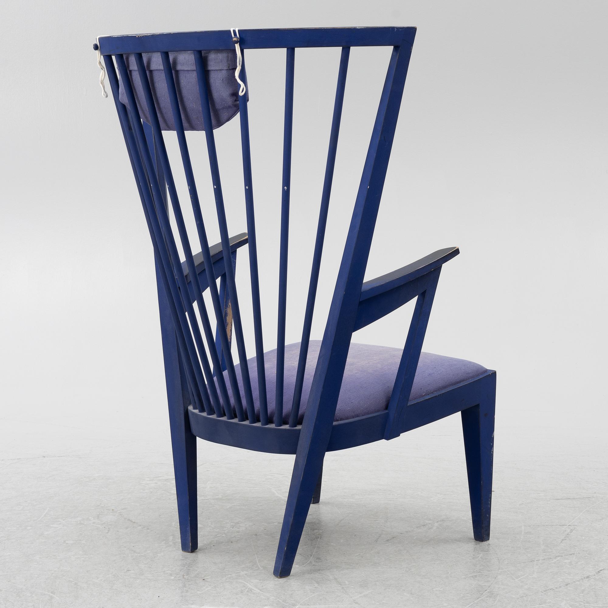 Nirvan Richter, a 'Länstolen' armchair, Norrgavel.