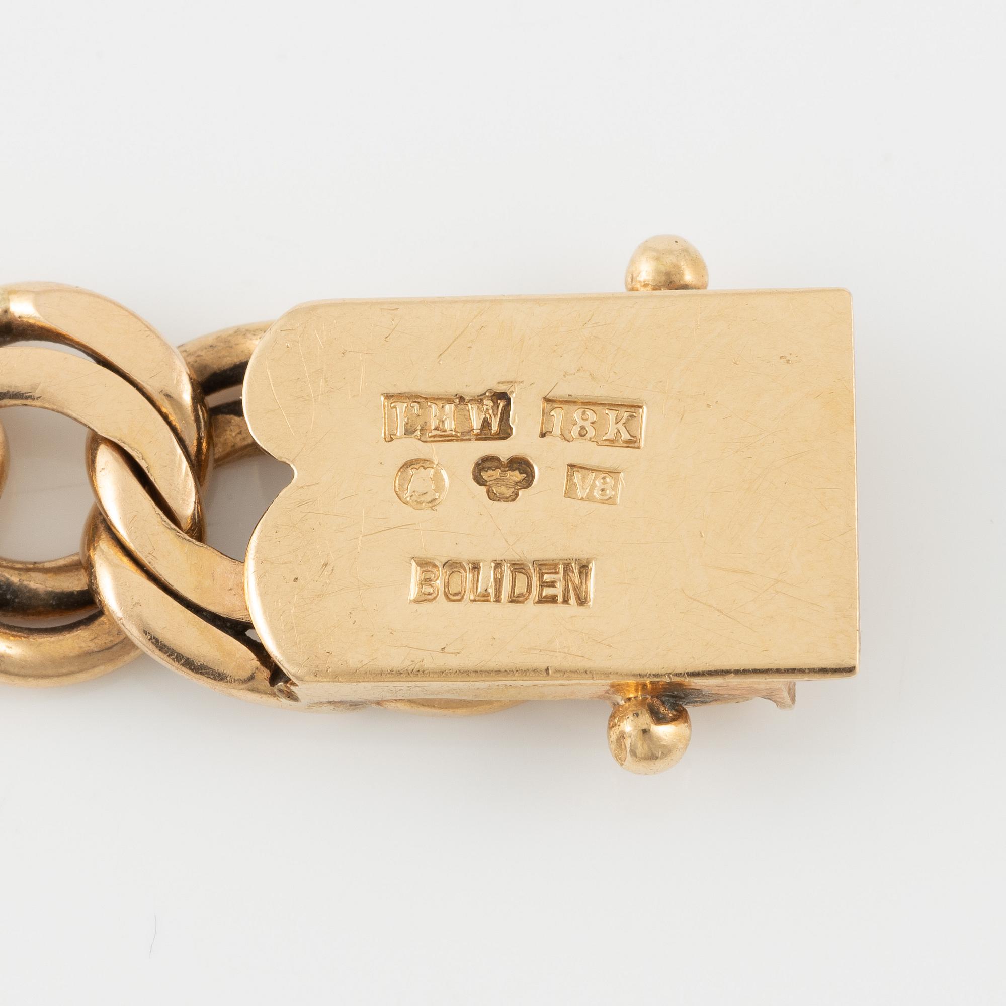 Bracelet 18K gold.