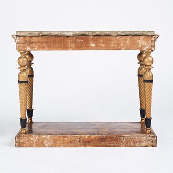 Konsolbord, Stockholmsarbete omkring år 1800, Sengustavianskt.