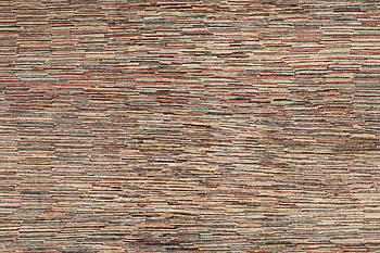 A carpet, Gabbeh, modern design, ca 292 x 245 cm.