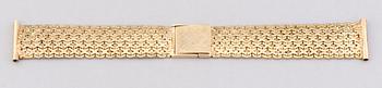 GULDLÄNK för ARMBANDSUR, 20 mm, 14K guld. Helsingfors 1969.