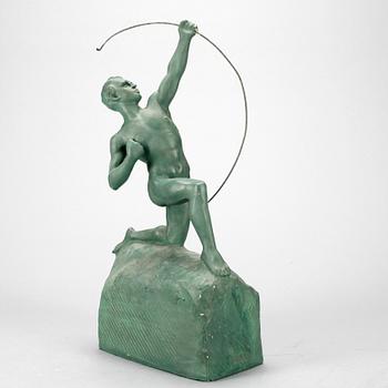 SKULPTUR, gips, okänd konstnär, 1900-talets andra hälft, ej signerad.