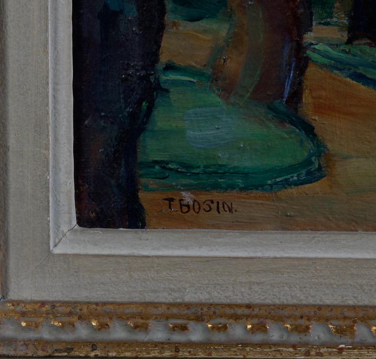 BOSIN, THURE, olja på duk, sign.