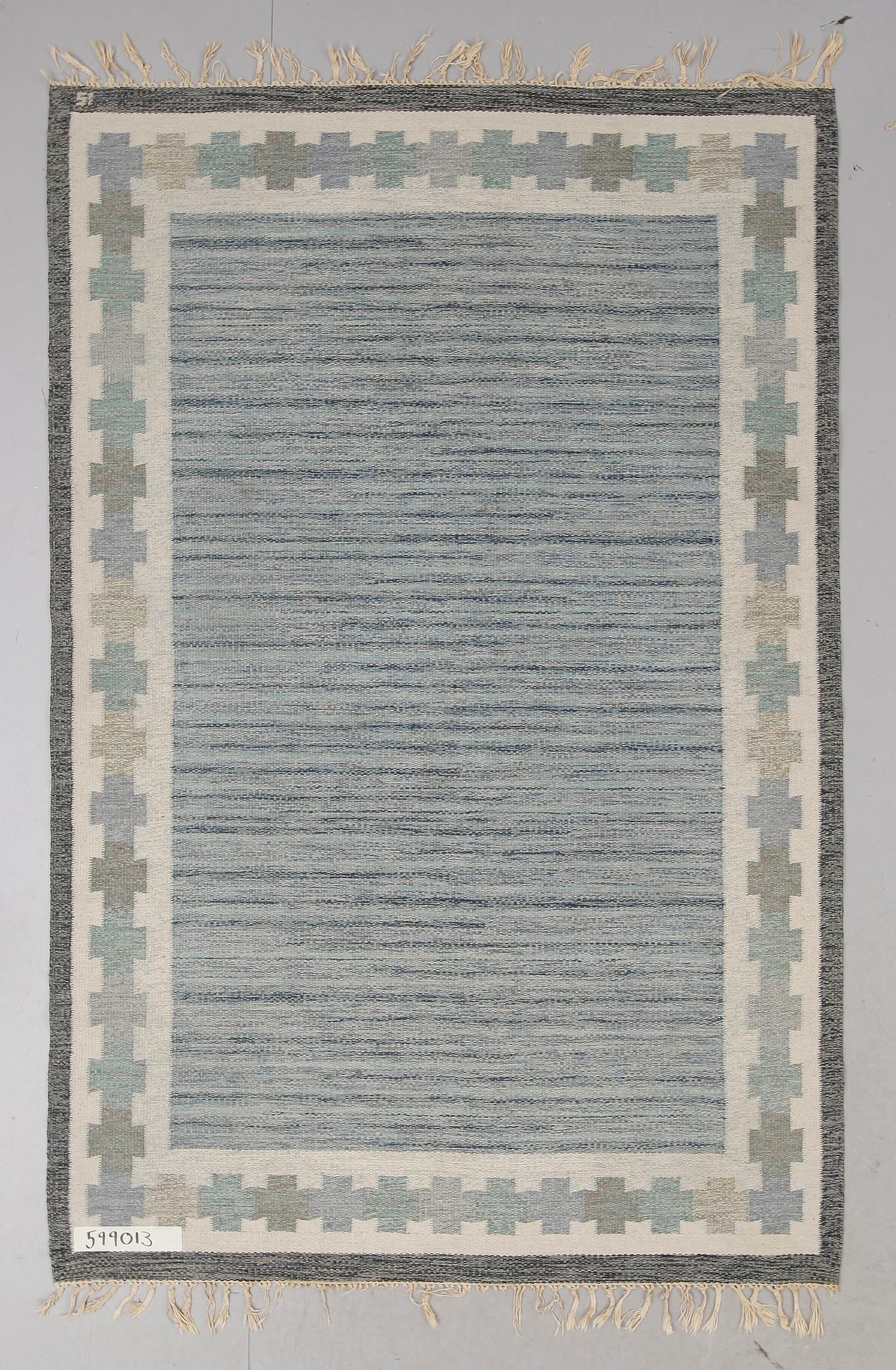 MATTA, rölakan, signerad IS, Ingegerd Silow. 242 x 160 cm.