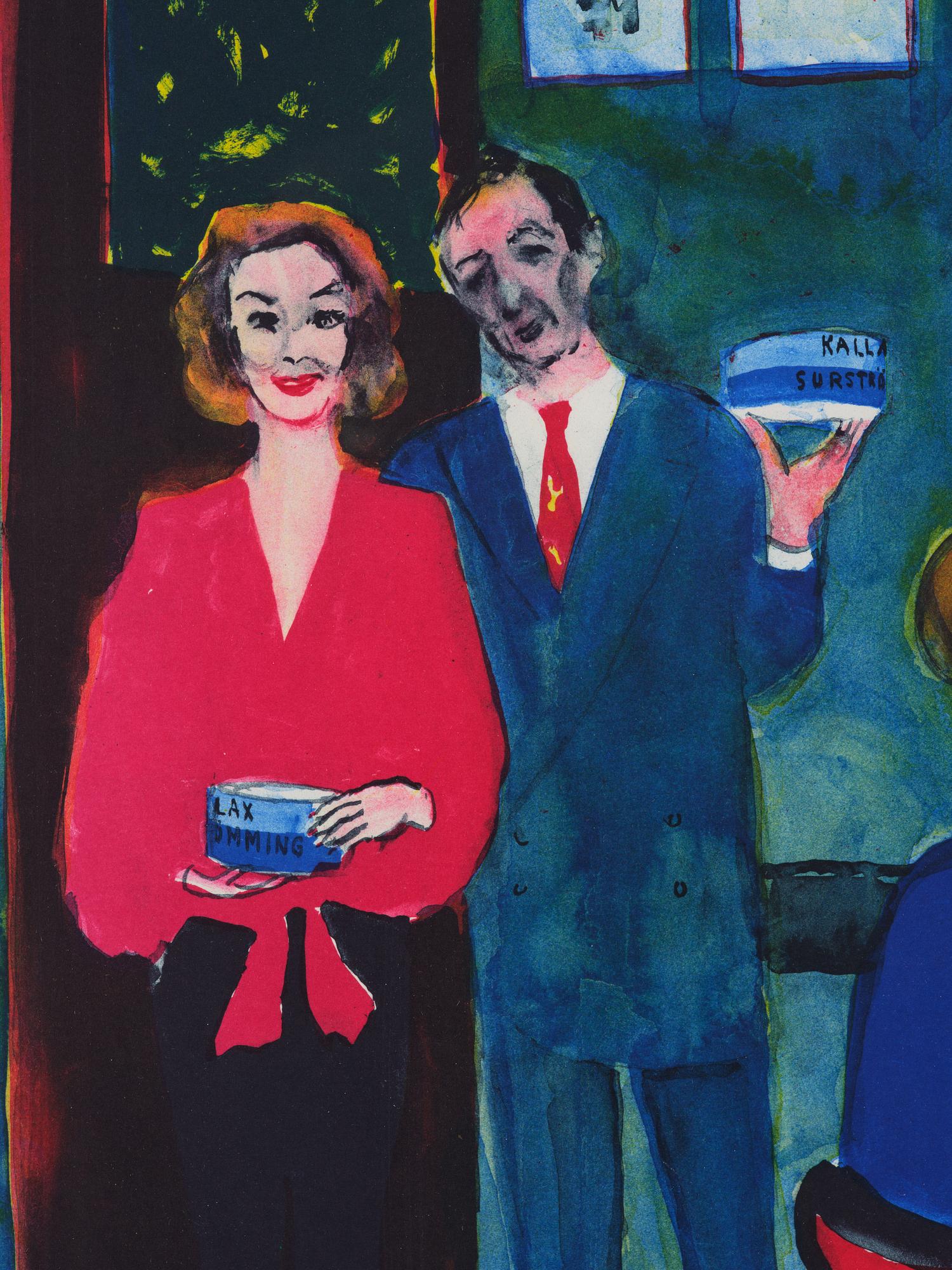 Peter Dahl, 'Interior from the restaurant Tennstopet."'.