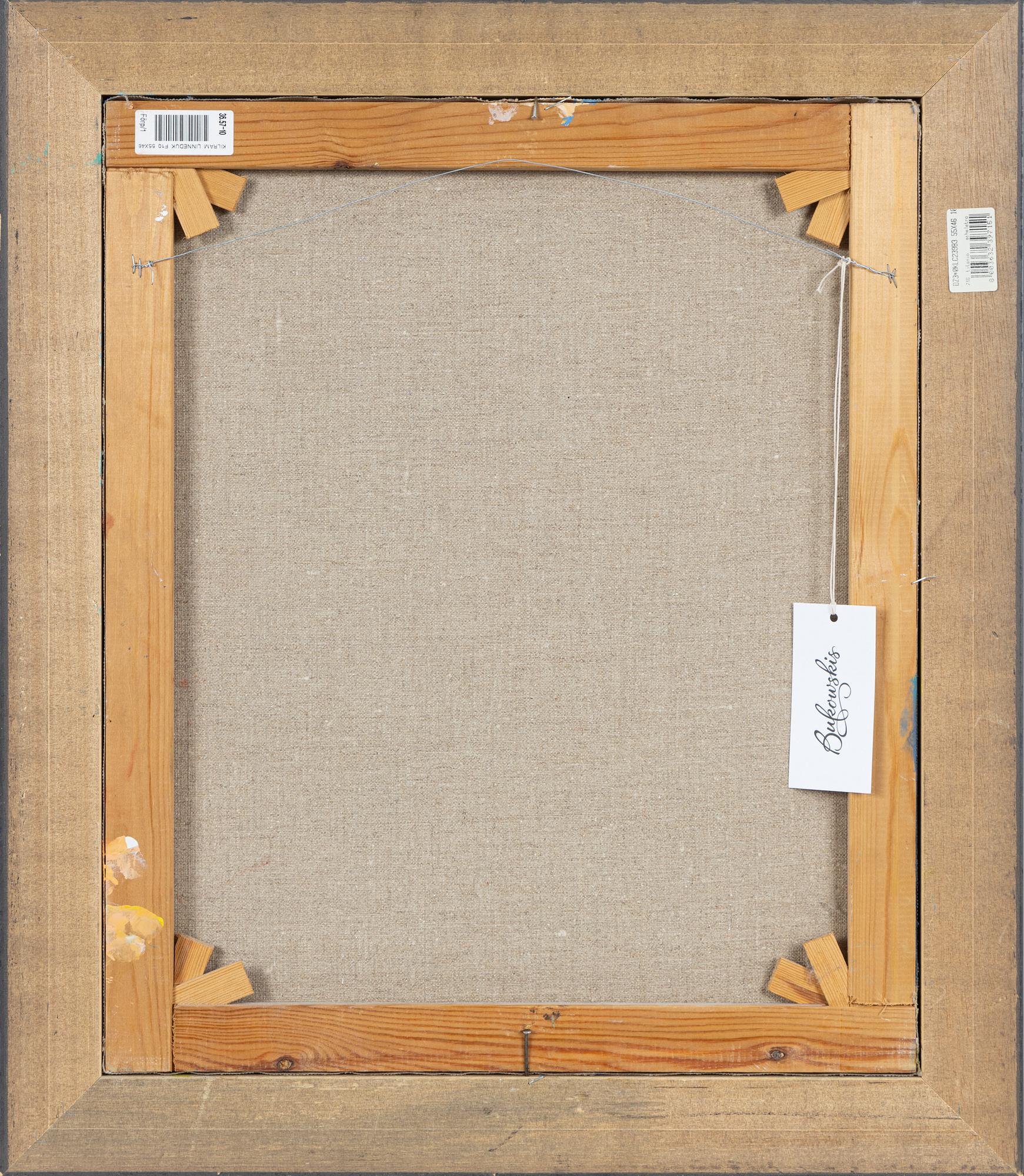 Birgitte Söndergaard, olja på duk, signerad.