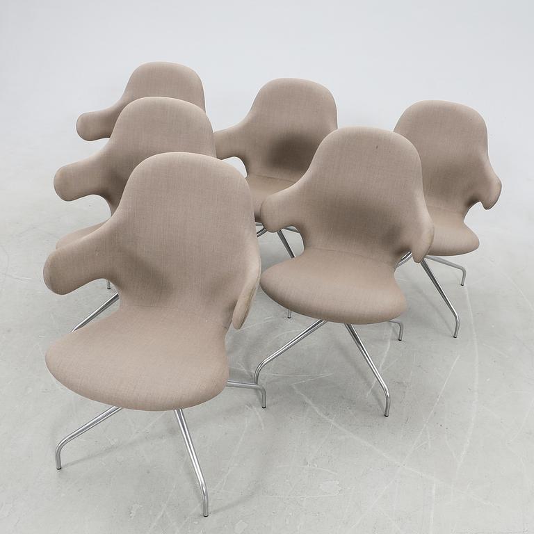 Jaime Hayon, chairs, 6 pcs, "Catch JH1", &Tradition, 21st century.