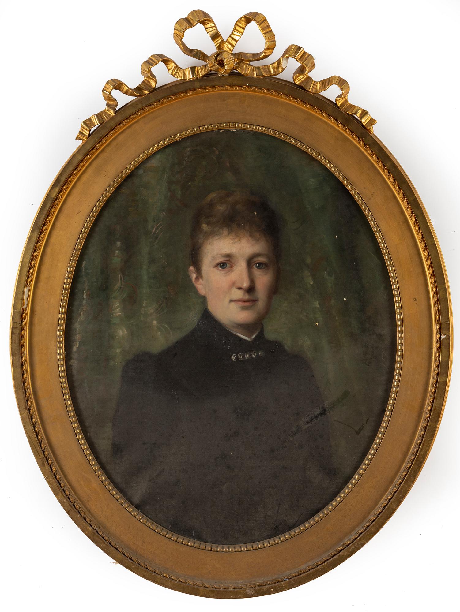 OKÄND KONSTNÄR, 1800-tal, olja på duk.