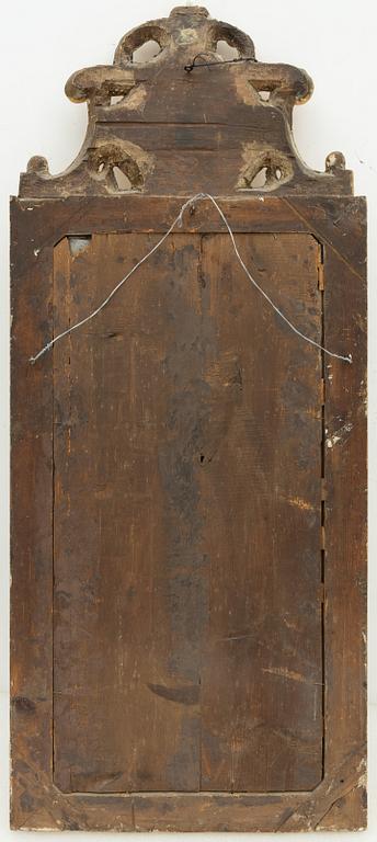 A Gustavian giltwood mirror by J. Falkengren (master in Jönköping 1776-1813).