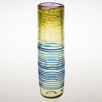 TIINA NORDSTRÖM, a 'Spring cycle' art glass signed Tiina Nordström Iittala 1994.