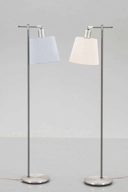 GOLVARMATURER, ett par, design Jo Hammerborg, Fog & Mörup, Danmark.