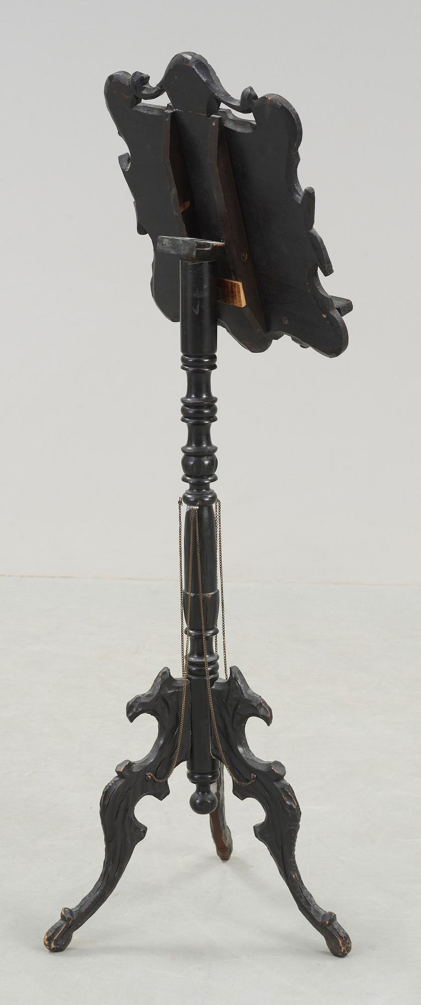 BOKSTATIV, nyrenässans, 1800-talets slut.