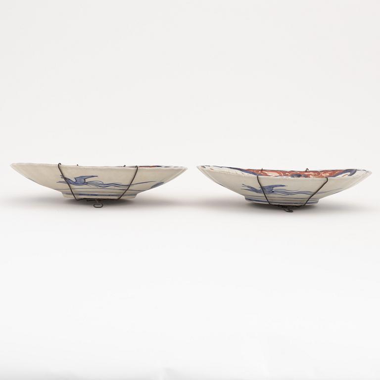 Fat, ett par, Japan, 1800-tal.