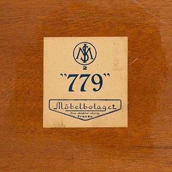 Serveringsvagn, modell 779, Möbelbolaget, Tranås, 1900-talets andra hälft.